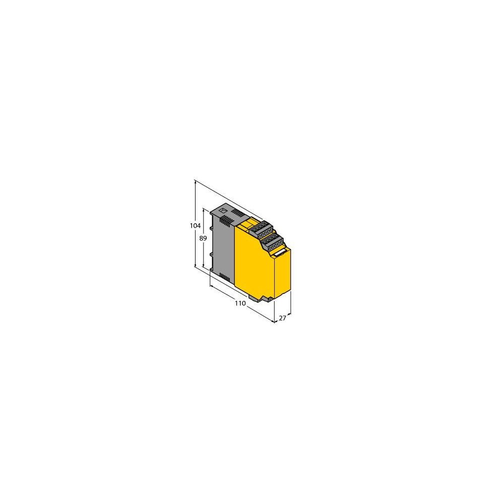 TURCK IM21-14-CDTRI TOERENTALBEWAKER 1-KANALIG (1pc)