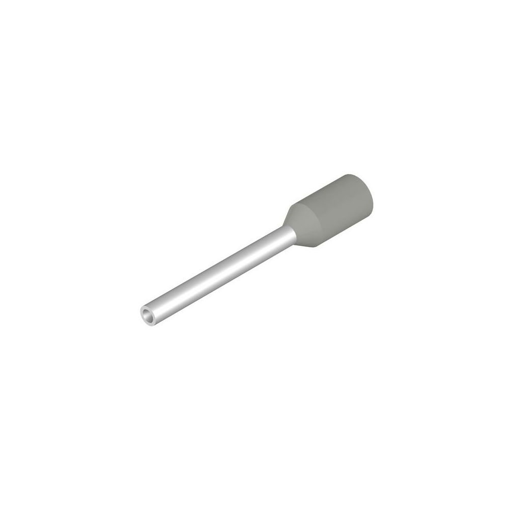 WEIDMULLER H0.14/12 GR SV ADEREINDHULS 0.14MM2 GS L=12 (1pc)