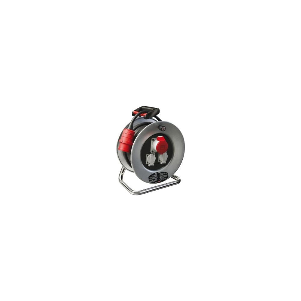 BRENNENSTUHL Draaistroomhaspel IP44 Plaatstaal L.25 m H07RN-F (1pc)