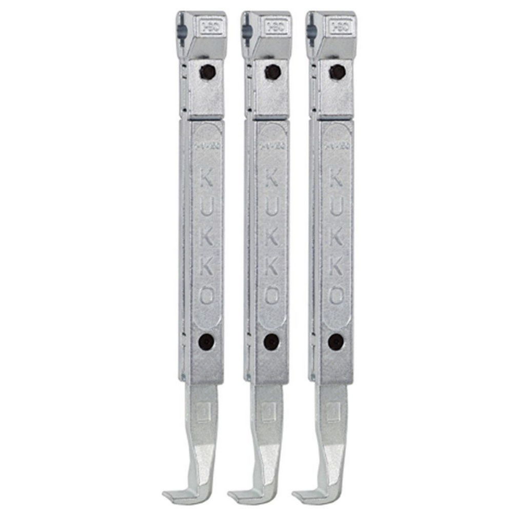 KUKKO 1-190-S Verlengde trekhaken (3-dlg.) (1pc)